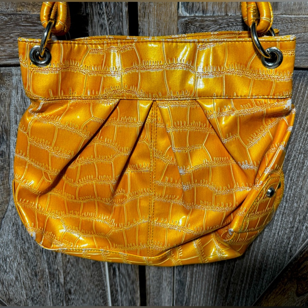 Yellow purse